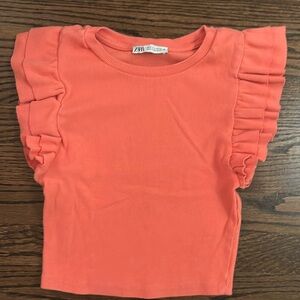 Zara ruffle top